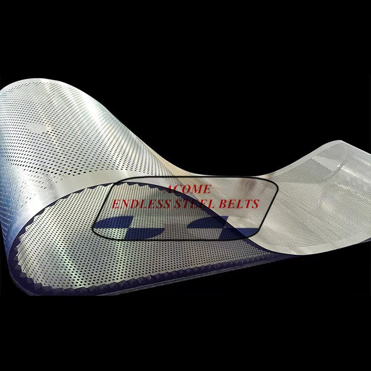 Perforated Steel Belts For Vaccum Suction